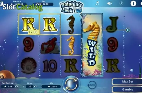Screen5. Dolphins Luck slot