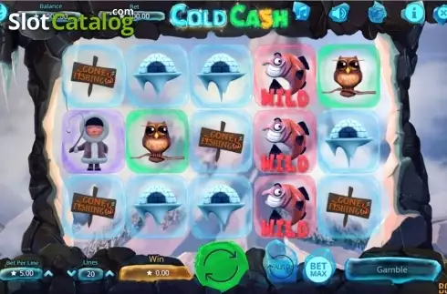 Tela 2. Cold Cash (Booming Games) slot