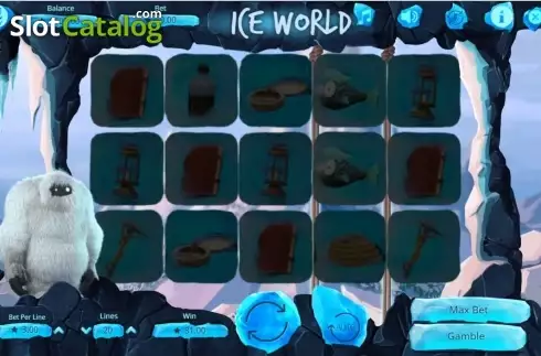 Ekran6. Ice World (Booming Games) yuvası
