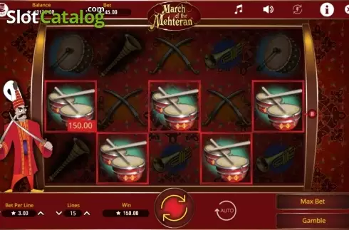 Schermo6. March of the Mehteran slot