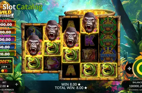 Schermo3. Wild Silverback slot