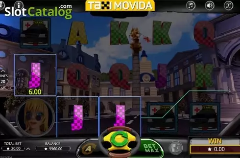 Bildschirm3. Taxi Movida slot