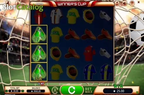 Bildschirm5. Winner's Cup slot