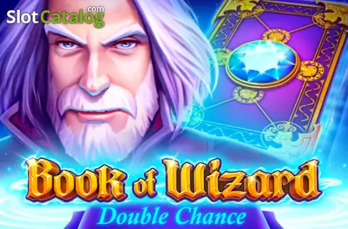 Book of Wizard Double Chance Logotipo