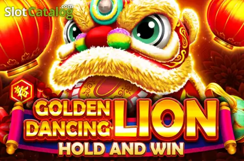 Golden Dancing Lion Logo