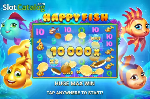 Bildschirm2. Happy Fish slot