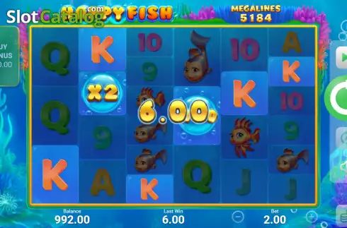 Win Screen 1. Happy Fish slot