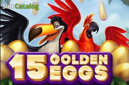 15 Golden Eggs Logotipo