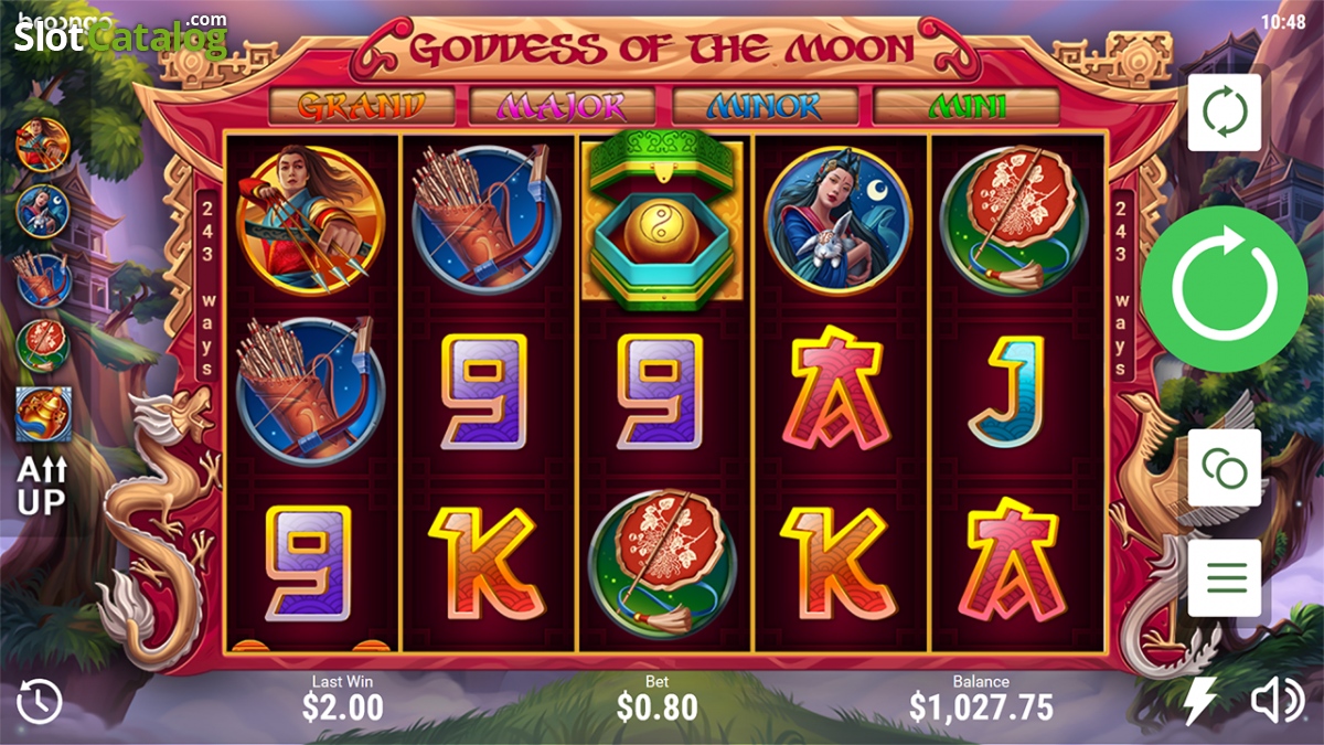 goddess of the moon игровой автомат