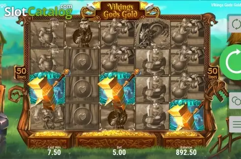 Bildschirm7. Viking's Gods Gold slot