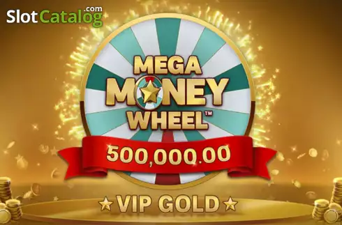 Mega Money Wheel VIP Gold Logo