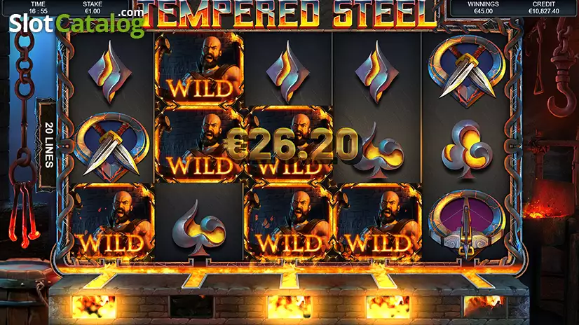 Tempered Steel Free Spins