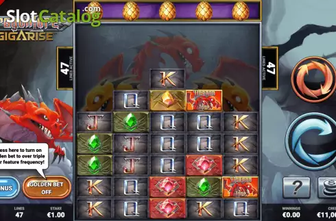 Captura de tela3. Dragon Lore GigaRise slot
