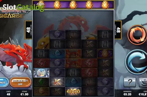 Bildschirm5. Dragon Lore GigaRise slot