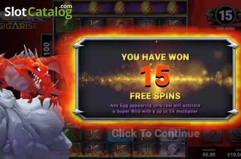 Free Spins 1. Dragon Lore GigaRise slot