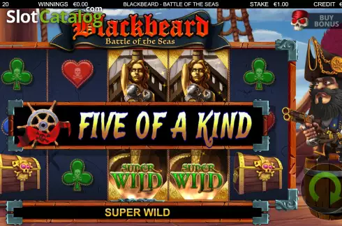 Super Wild Feature 2. Blackbeard Battle Of The Seas slot