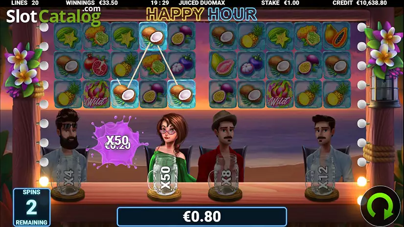Juiced DuoMax Slot Happy Hour Free Spins
