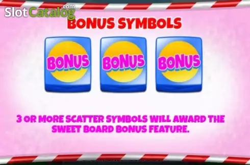 Paytable 3. Candy Grab slot
