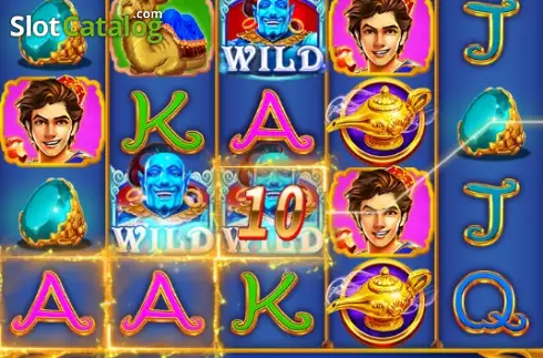 Bildschirm4. Aladdin's Lamp (CQ9 Gaming) slot