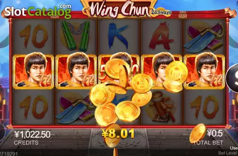 Super Win Screen 2. Wing Chun slot