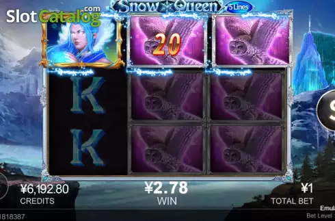 Win Screen 2. Snow Queen (СQ9Gaming) slot