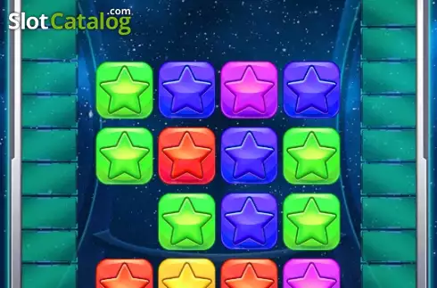 Game Screen. Stars Matching slot