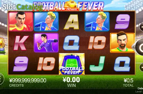 Reel screen. Football Fever (CQ9Gaming) slot