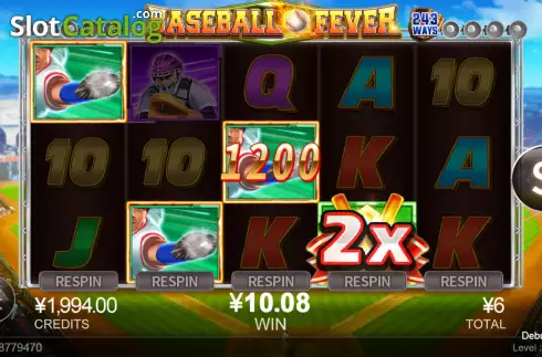 Win screen. Baseball Fever (CQ9Gaming) slot