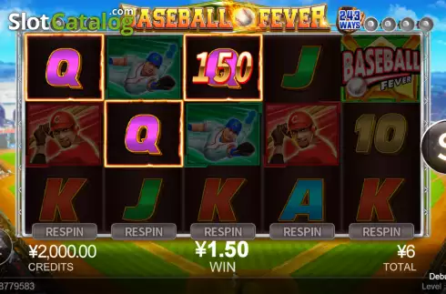 Win screen 2. Baseball Fever (CQ9Gaming) slot