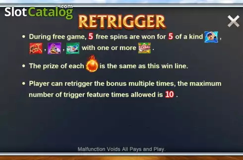 FS Retrigger screen. Baseball Fever (CQ9Gaming) slot
