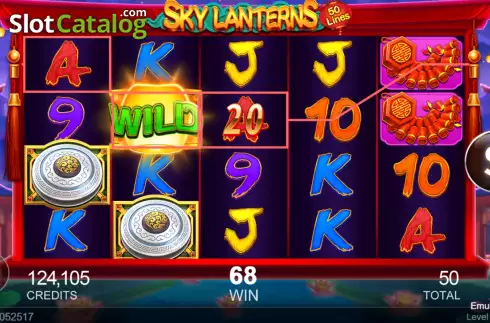 Win screen 2. Sky Lanterns (CQ9Gaming) slot