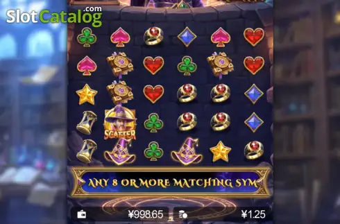 Schermo2. Wizard's Wizard slot