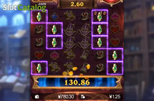 Schermo3. Wizard's Wizard slot