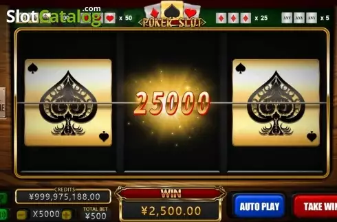 Win Screen. Poker Slot slot