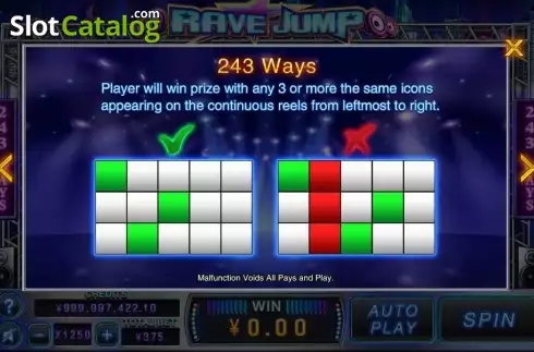 Captura de tela5. Rave Jump slot