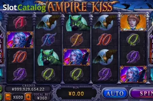 Reel Screen. Vampire Kiss (CQ9Gaming) slot
