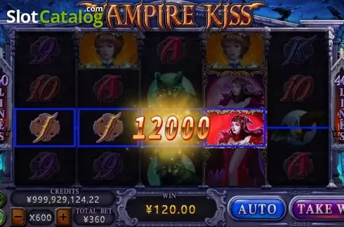 Ekran3. Vampire Kiss (CQ9Gaming) yuvası