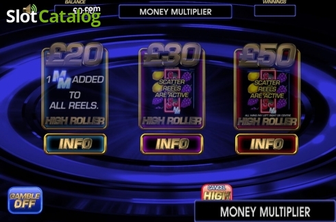 Bildschirm6. Money Multiplier (CR Games) slot