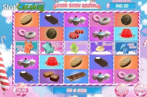 Game Workflow screen . Sugar Rush Rascals slot