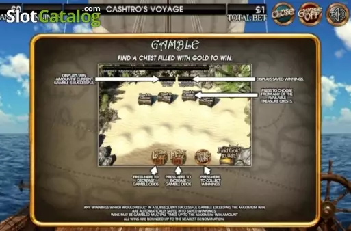 Skärmdump8. Cashtro's Voyage slot