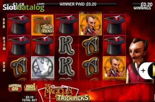 Captura de tela2. The Magician: Trick Picks slot