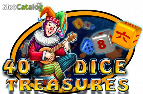 40 Dice Treasures Logotipo