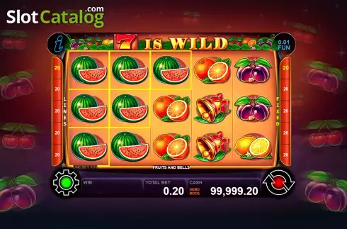 Schermo3. Fruits And Bells slot