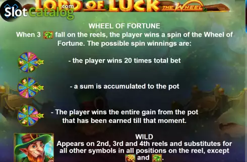 画面6. Lord of Luck The Wheel カジノスロット