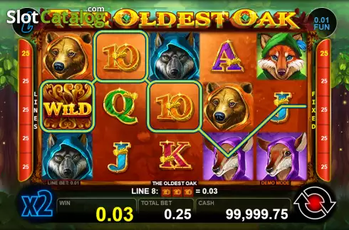 Bildschirm3. The Oldest Oak slot