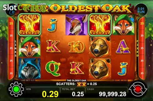 Bildschirm4. The Oldest Oak slot