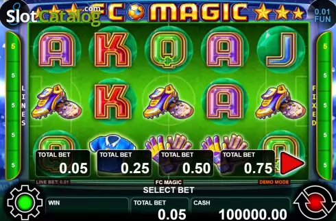 画面2. FC Magic カジノスロット
