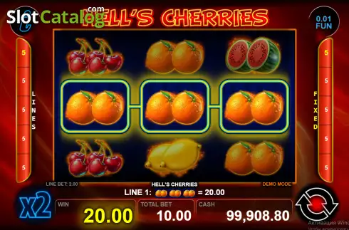 Hell's Cherries demo. Hell's Cherries slot