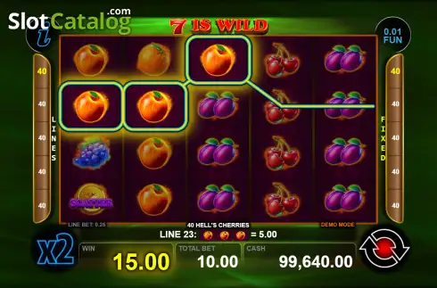 40 Hell's Cherries demo. 40 Hell's Cherries slot