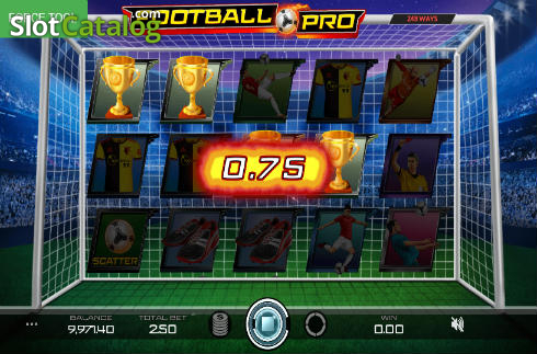 Schermo3. Football Pro slot